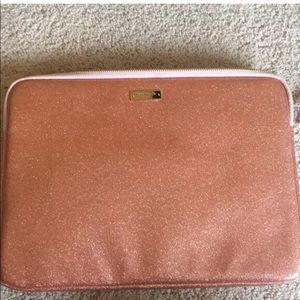 Kate spade rose gold laptop case